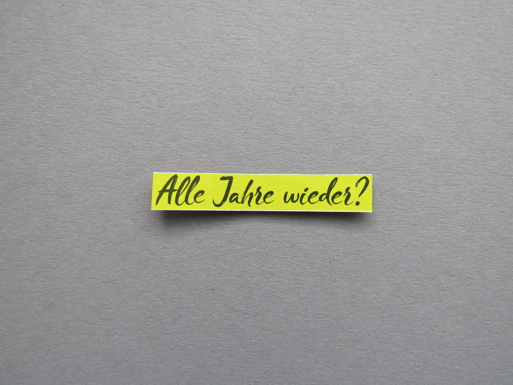 Alle Jahre wieder- die Steuererklärung